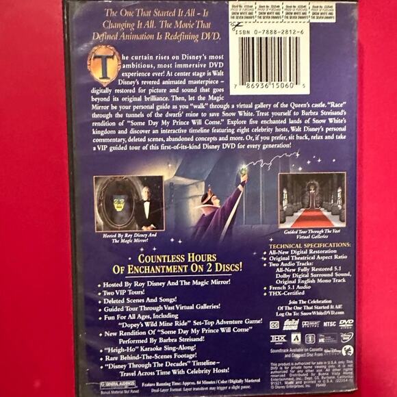 Walt Disney's Snow White and the Seven Dwarfs DVD - Picture 2 of 4